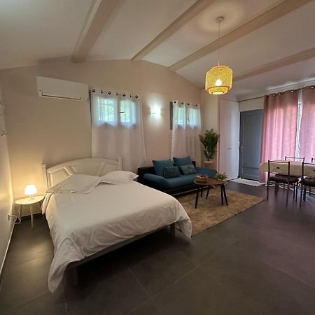 Studio Calme Et Agreable Avec Acces Jardin Partage Le Bar-sur-Loup Exterior photo
